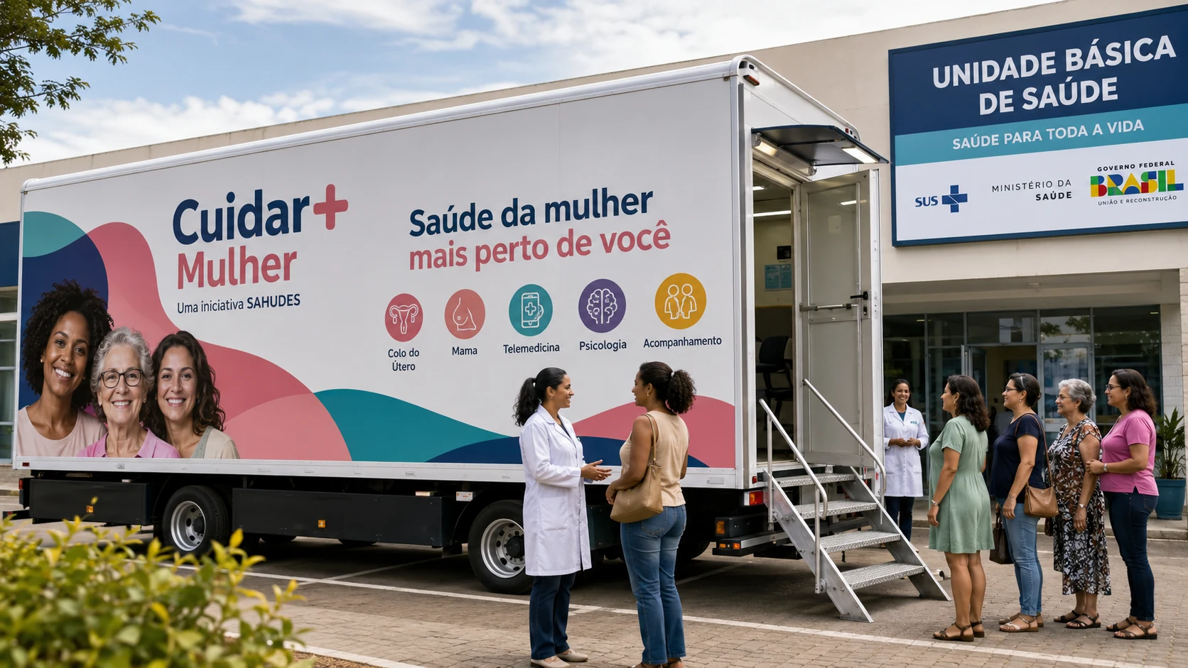 SAHUDES apresenta o Cuidar+ Mulher, programa de saúde integral da mulher